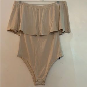Tan Bodysuit